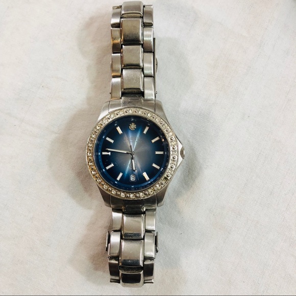 Men’s Blue Fossil Watch - Picture 3 of 4